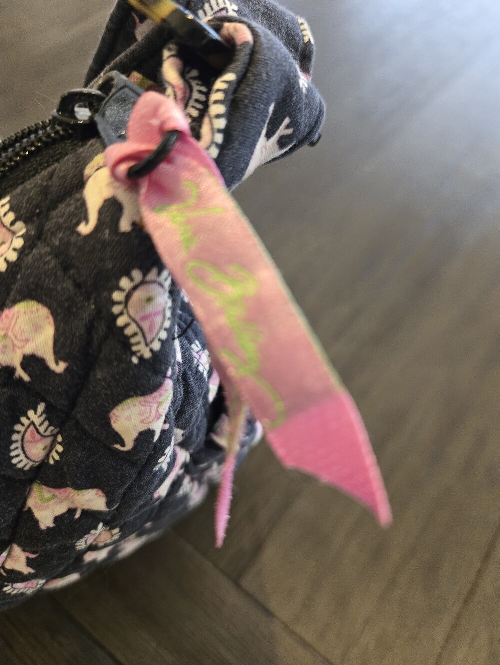 2007 Vera Bradley On The GO Pink Elephants - Picture 8 of 13